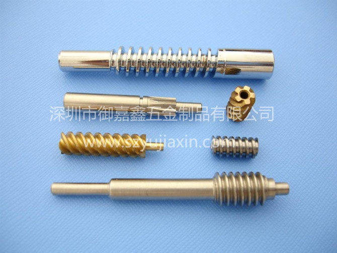 紧密蜗杆加工| 多头蜗杆|多罗纹蜗杆|中控锁蜗轮蜗杆|按摩椅蜗轮蜗杆